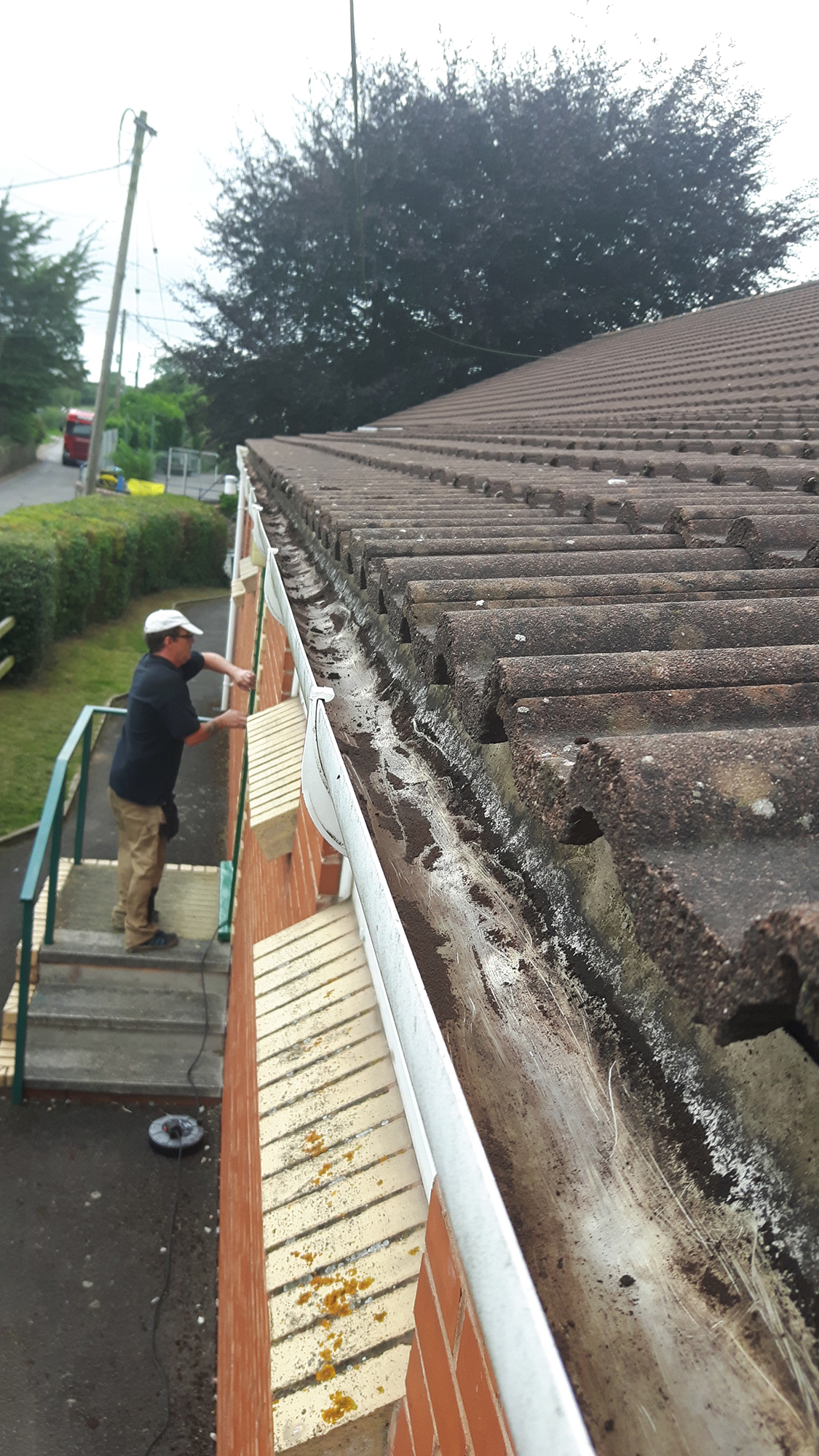 Gutter Clearing After - ABC Window Cleaning